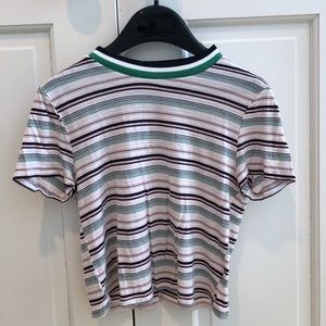 Trendy Cropped Shirt! 🤪✌️